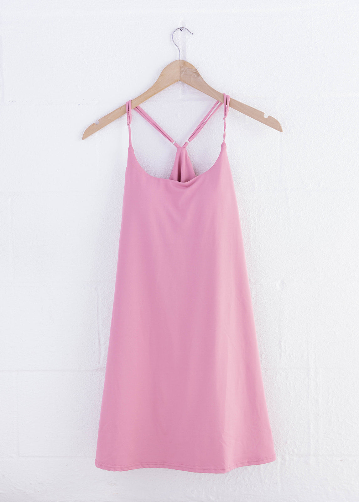 Sleeveless Active Tennis Dress with Unitard Liner Live Life Breathe Brands Sleeveless Active Tennis Dress with Unitard Liner Live Life Breathe Brands