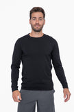 Pima Cotton Blend Long Sleeve- Black (In-Store)