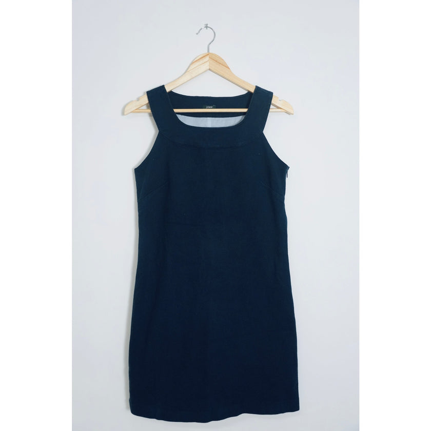 J Crew Navy Midi Dress Size Small