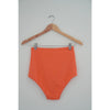 Kortni Jeane High Waisted Coral Bikini Bottoms Size Small