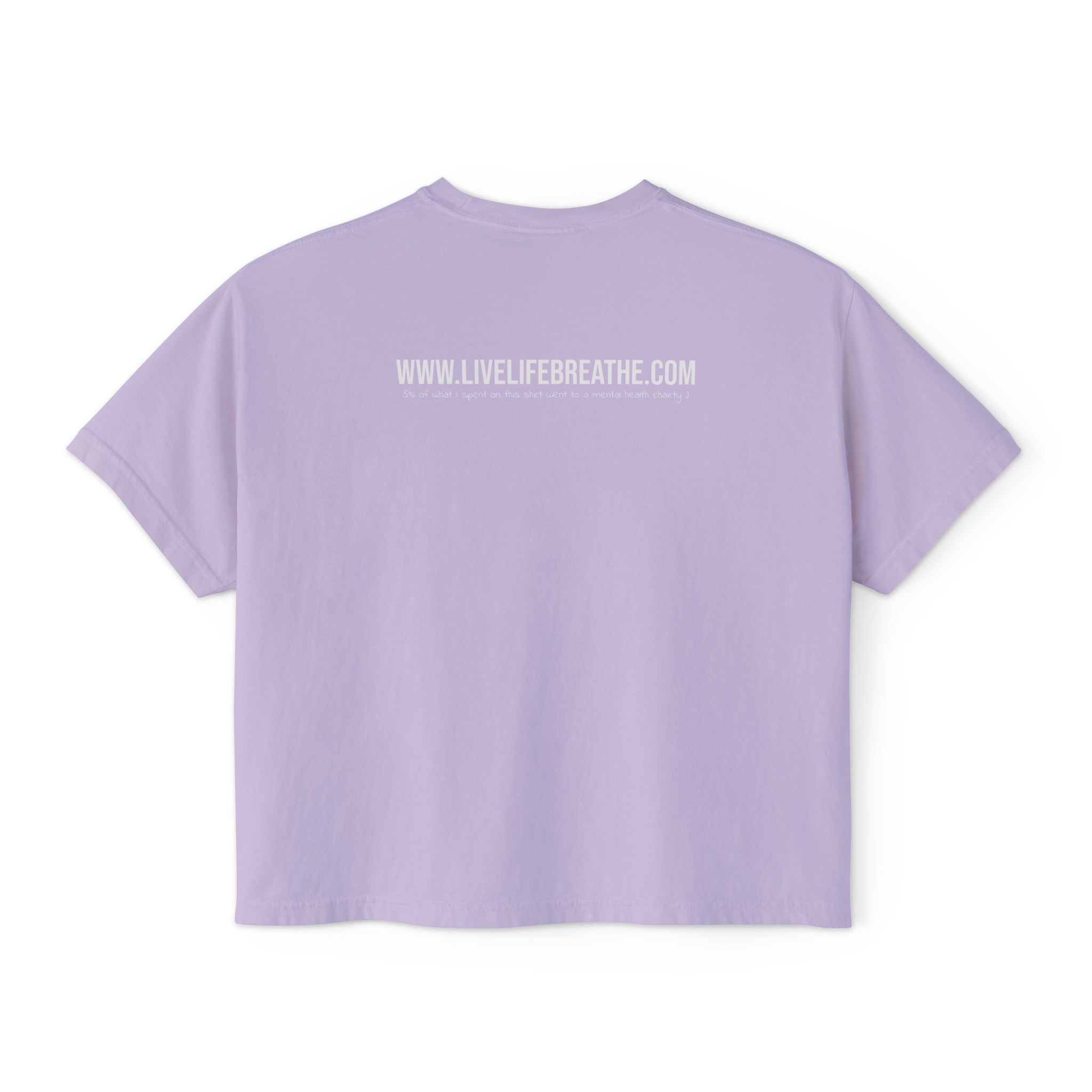 Just Breathe. Women's Boxy Tee