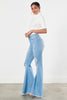 Distressed Flare Jeans