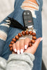 Wooden Key Ring Bracelets