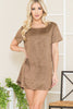 Micro Sued Tunic Dress