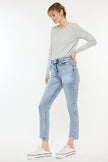 Kancan - High Rise Slim Straight Jeans