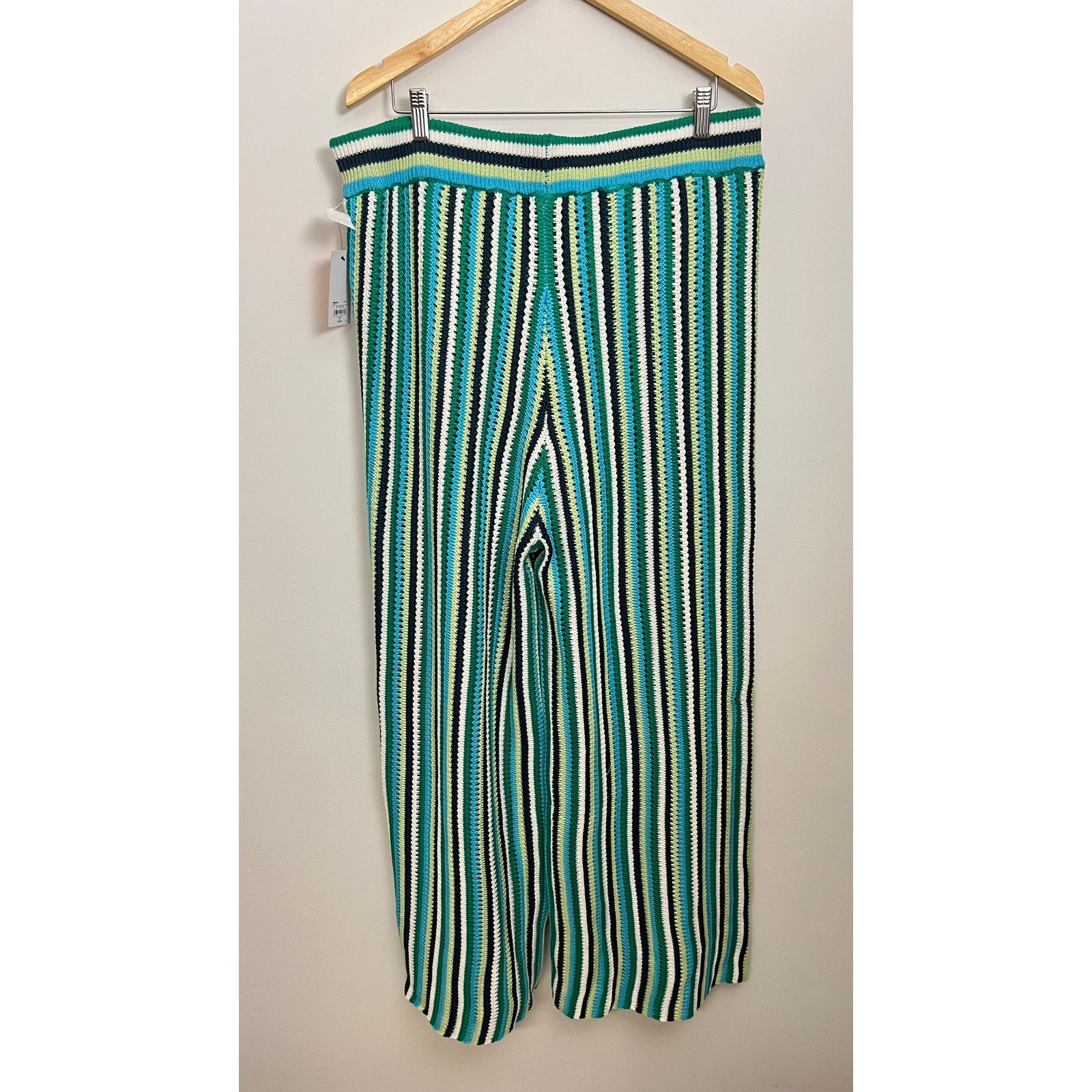 Intempo Green Crochet Pants Size XL