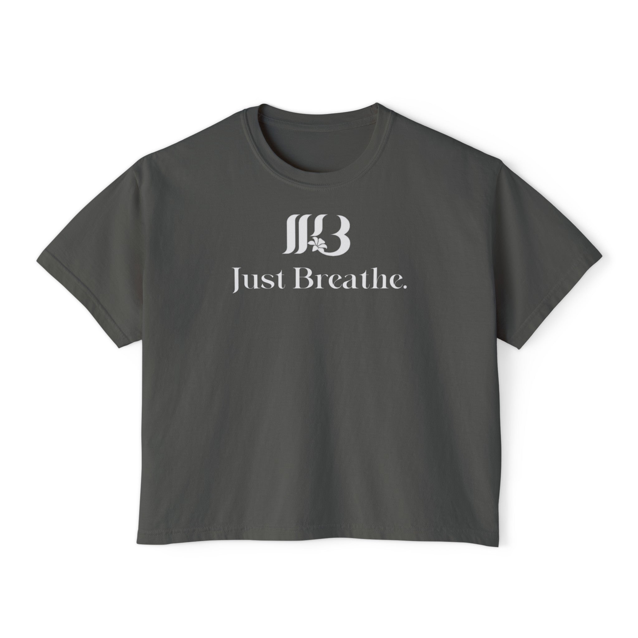 Just Breathe. Women's Boxy Tee