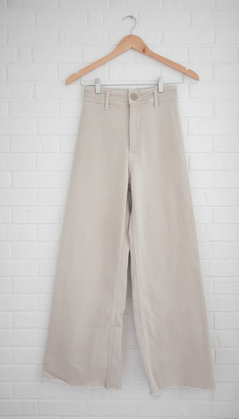 Zara High Waisted Wide Leg Pants - Size 2
