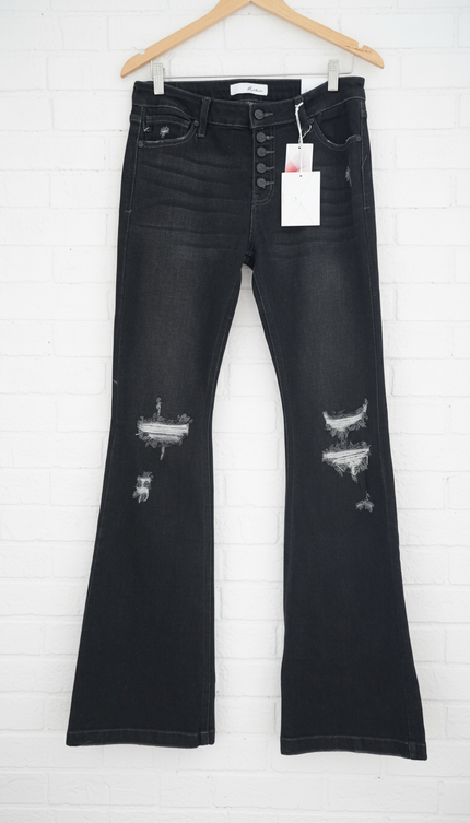 KanCan Mid Rise Dark Wash Bootcut Jeans - Size 11/29