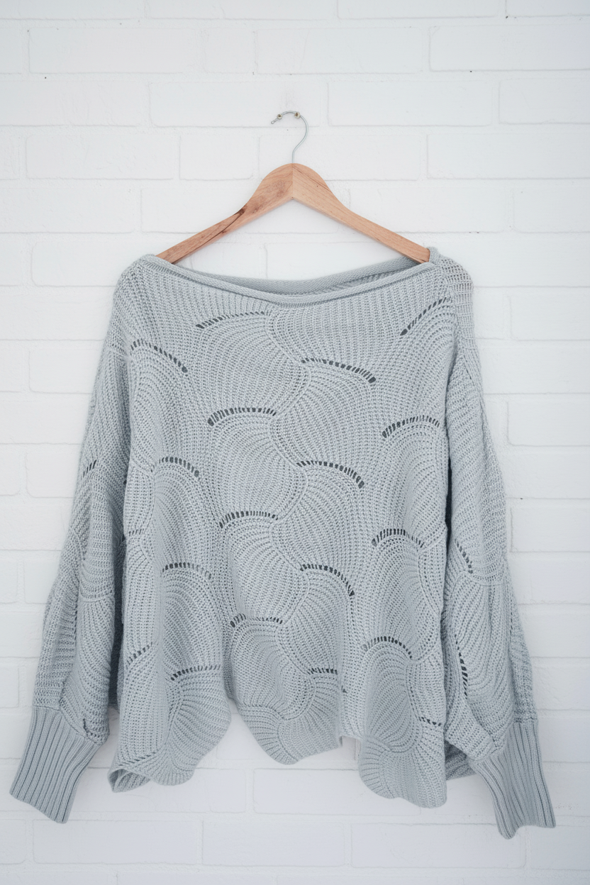 Grey Sweater - Size Medium