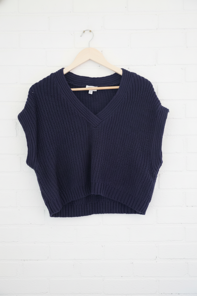 True Craft Short Sleeve Sweater