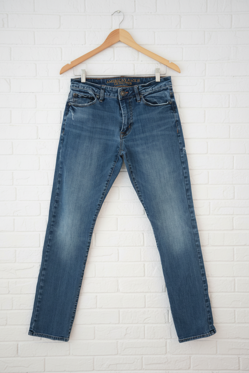 Men’s American Eagle Dark Wash Skinny Jeans Size 30/32
