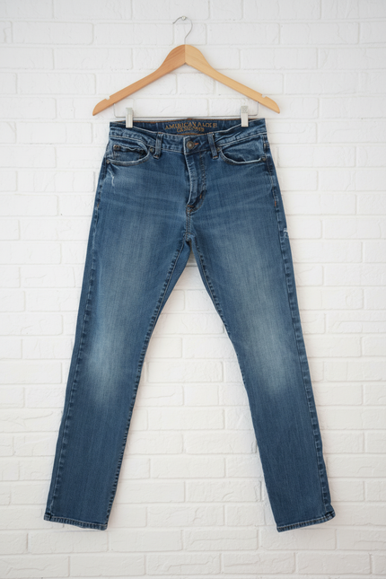 Men’s American Eagle Slim Cut Distressed Dark Was Jeans Size 30/32