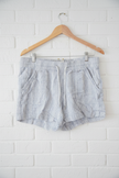 St. John’s Bay Blue Stripped Shorts Size Medium