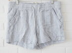 St. John’s Bay Blue Stripped Shorts Size Medium