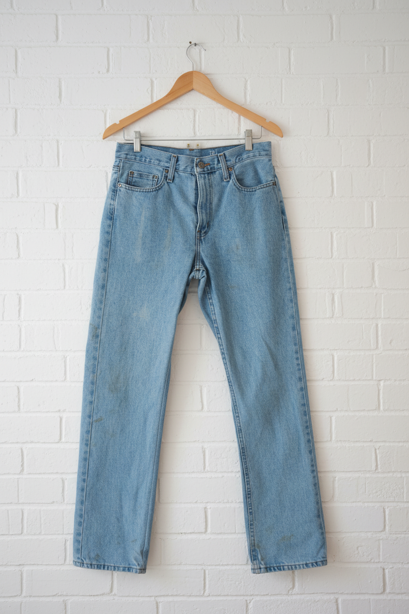 Men’s George Light Wash Denim Jeans Size 30/32