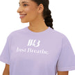 Just Breathe. Women's Boxy Tee