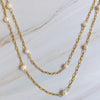 Freshwater Pearl Long Chain Necklace