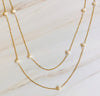 Freshwater Pearl Long Chain Necklace