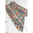 Bailey Blue Handkerchief Hem Maxi Dress Womens Medium Geometric Print