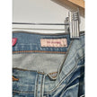 Eunina Distressed Acid Wash Boyfriend Jeans Size 7