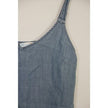 C&C California Camisole Top Women Small Blue Lyocell Chambray Sleeveless V-Neck