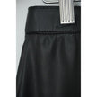 Cato Faux Leather Skirt Women Size Small Black Tiered Midi A-Line