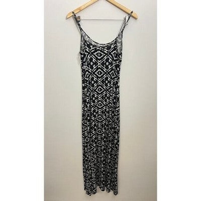 Wet Seal Black and White Maxi Dress Size Medium