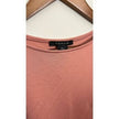 Tahari Tank Top Women Small Pink Mauve Sleeveless Boat Neck Knit Shell