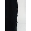 New York & Company Pencil Skirt Womens Extra Small Black Button Side High Waist