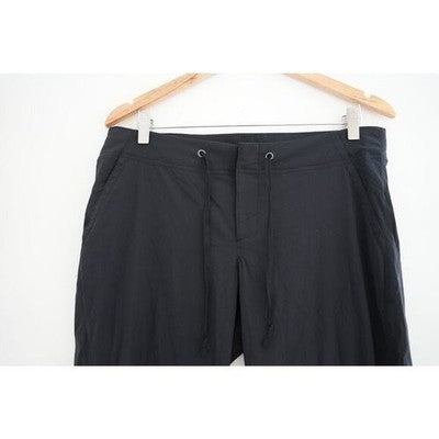 Columbia joggers Pants Women Size 10 Black Straight Leg Drawstring Outdoor
