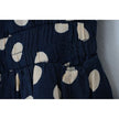 Anthropologie Comme Toi Dress Women Medium Navy Blue Polka Dot Sleeveless
