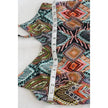 Bailey Blue Handkerchief Hem Maxi Dress Womens Medium Geometric Print