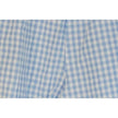 Gingham Shorts Women Extra Large Blue White Checkered Elastic