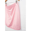 J.Crew Gingham Active Skort Women Extra Large Pink White Checkered BF735