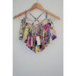 Kids June Loop Floral Bikini Top Size Medium