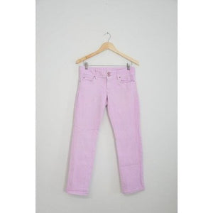 Lilly Pulitzer Bubble Gum Worth Straight Jeans Size 4