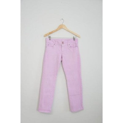 Lilly Pulitzer Bubble Gum Worth Straight Jeans Size 4