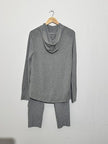 Athletic Works Tracksuit 10 Gray Hoodie Pants 2 Piece Unisex Sweatsuit Set