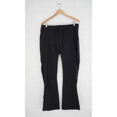 Columbia joggers Pants Women Size 10 Black Straight Leg Drawstring Outdoor