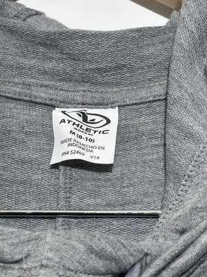 Athletic Works Tracksuit 10 Gray Hoodie Pants 2 Piece Unisex Sweatsuit Set