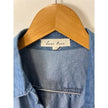 Love Tree Button-Down Denim Shirt - Medium