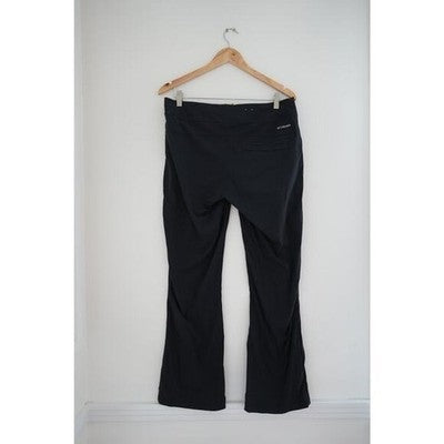 Columbia joggers Pants Women Size 10 Black Straight Leg Drawstring Outdoor