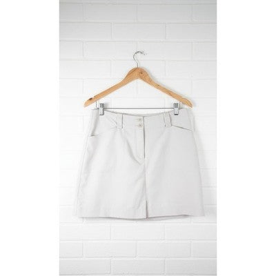 Nike Golf Skort Womens Size 12 Gray Performance Athletic Skirt