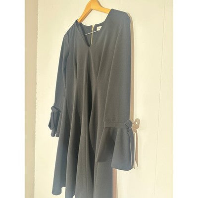 Calvin Klein Long Sleeve Black Dress Size 4