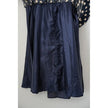 Anthropologie Comme Toi Dress Women Medium Navy Blue Polka Dot Sleeveless