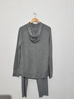 Athletic Works Tracksuit 10 Gray Hoodie Pants 2 Piece Unisex Sweatsuit Set