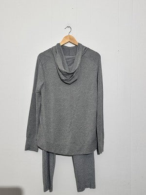 Athletic Works Tracksuit 10 Gray Hoodie Pants 2 Piece Unisex Sweatsuit Set