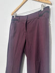 New York & Company 7th Avenue Dress Pants Womens 8 Purple Bootcut Career Work