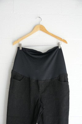 Isabel by Ingrid + Isabel Maternity Black Skinny Jeans Size 14